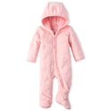 Baby Girls Heart Sherpa Bunting